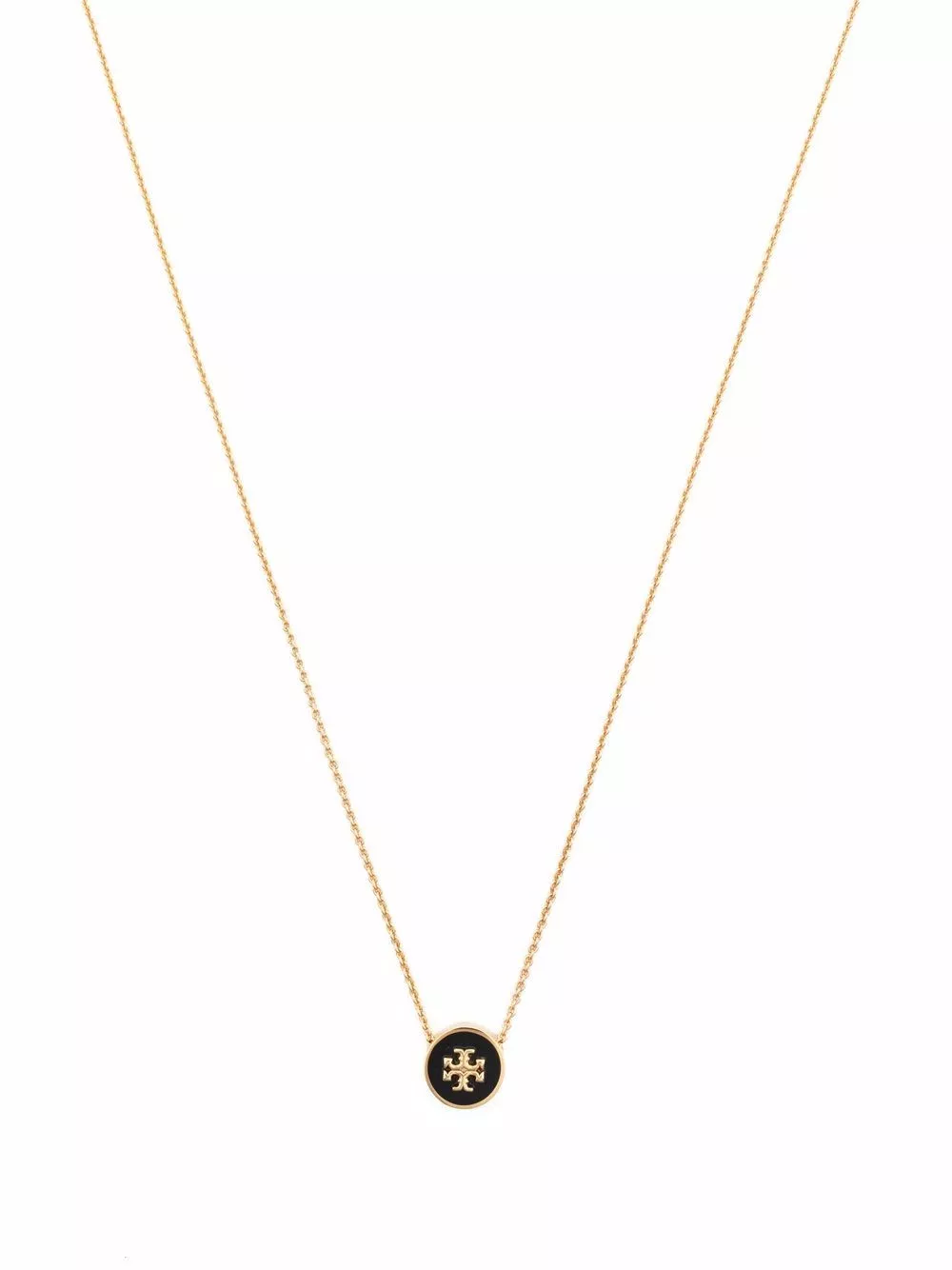 Cheap Tory Burch Kira enamel pendant necklace Women 0129