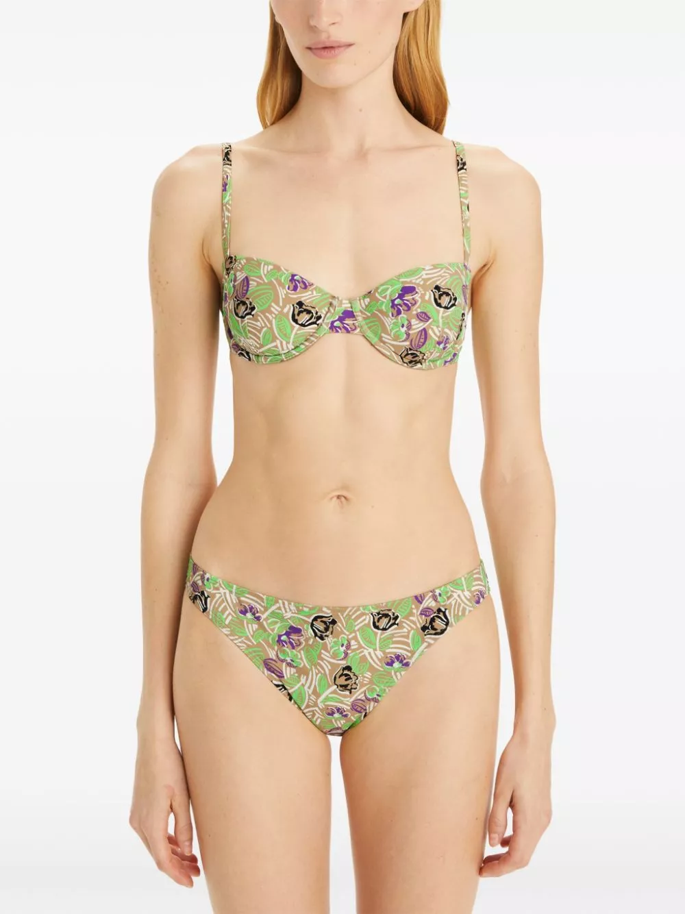 Affordable Tory Burch printed bikini top Women 0119