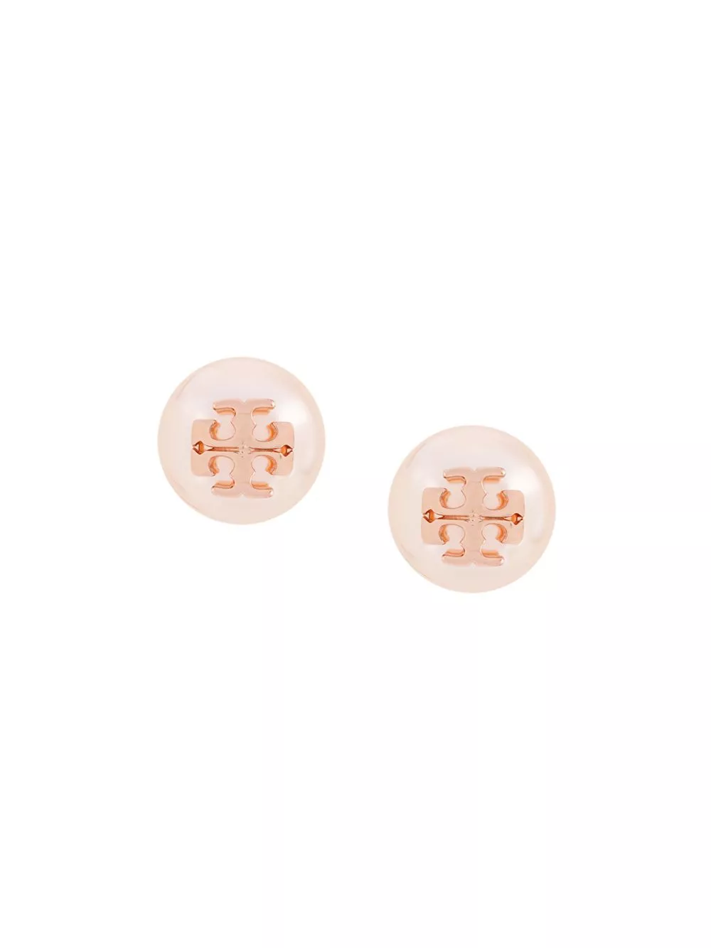 Affordable Tory Burch double-T stud earrings Women 0129