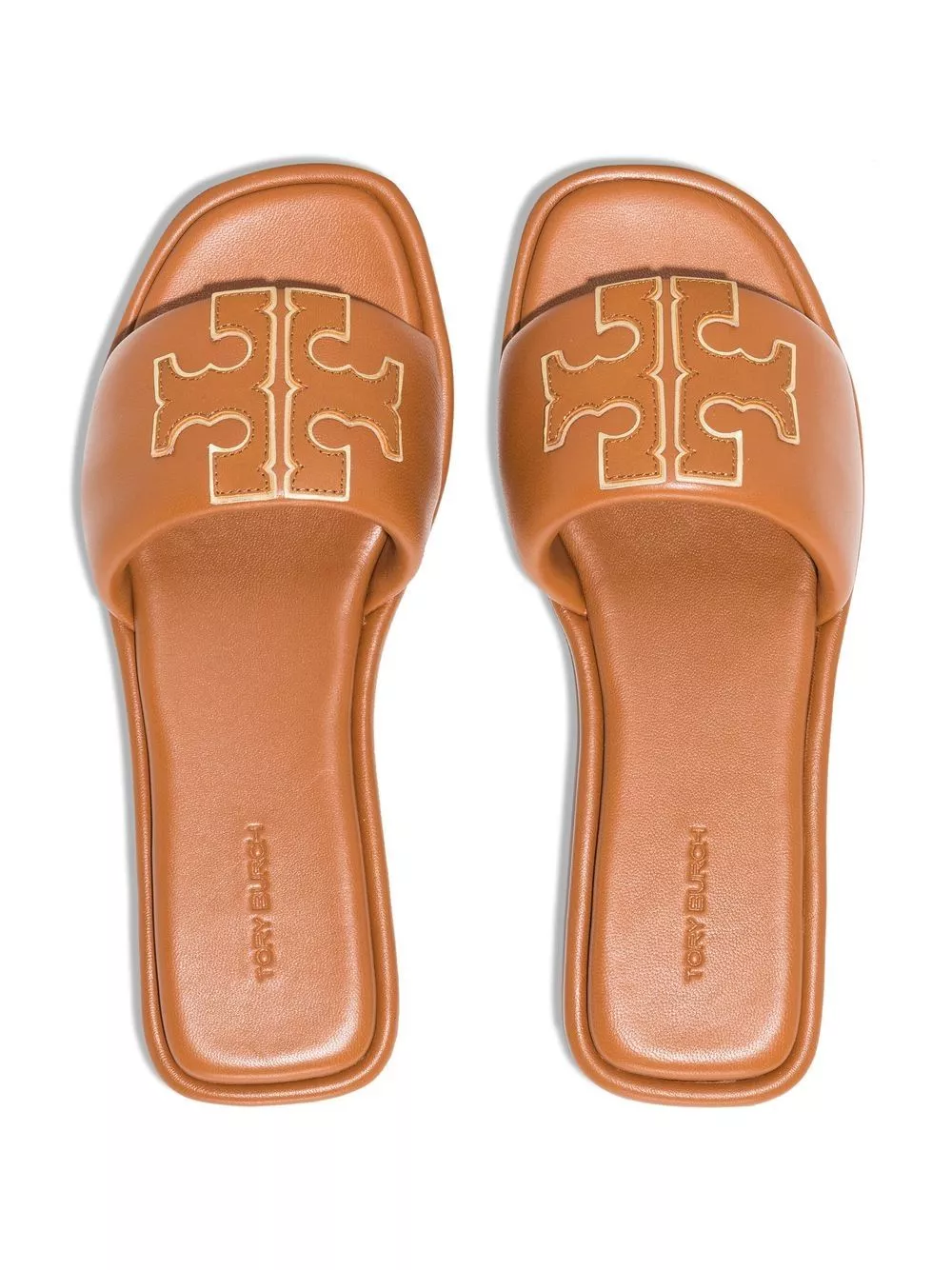 Affordable Tory Burch Double T flat sandals Women 0122