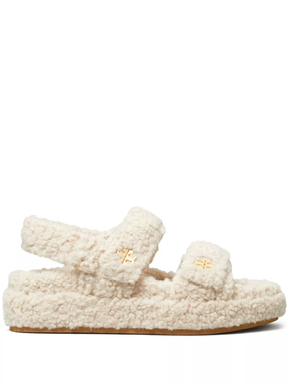 Cheap Tory Burch Kira faux-shearling sandals Women 0131