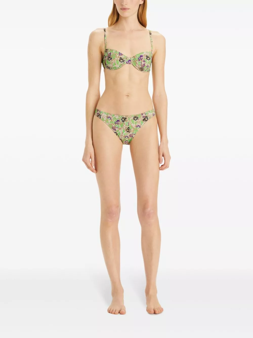 Affordable Tory Burch printed bikini top Women 0119