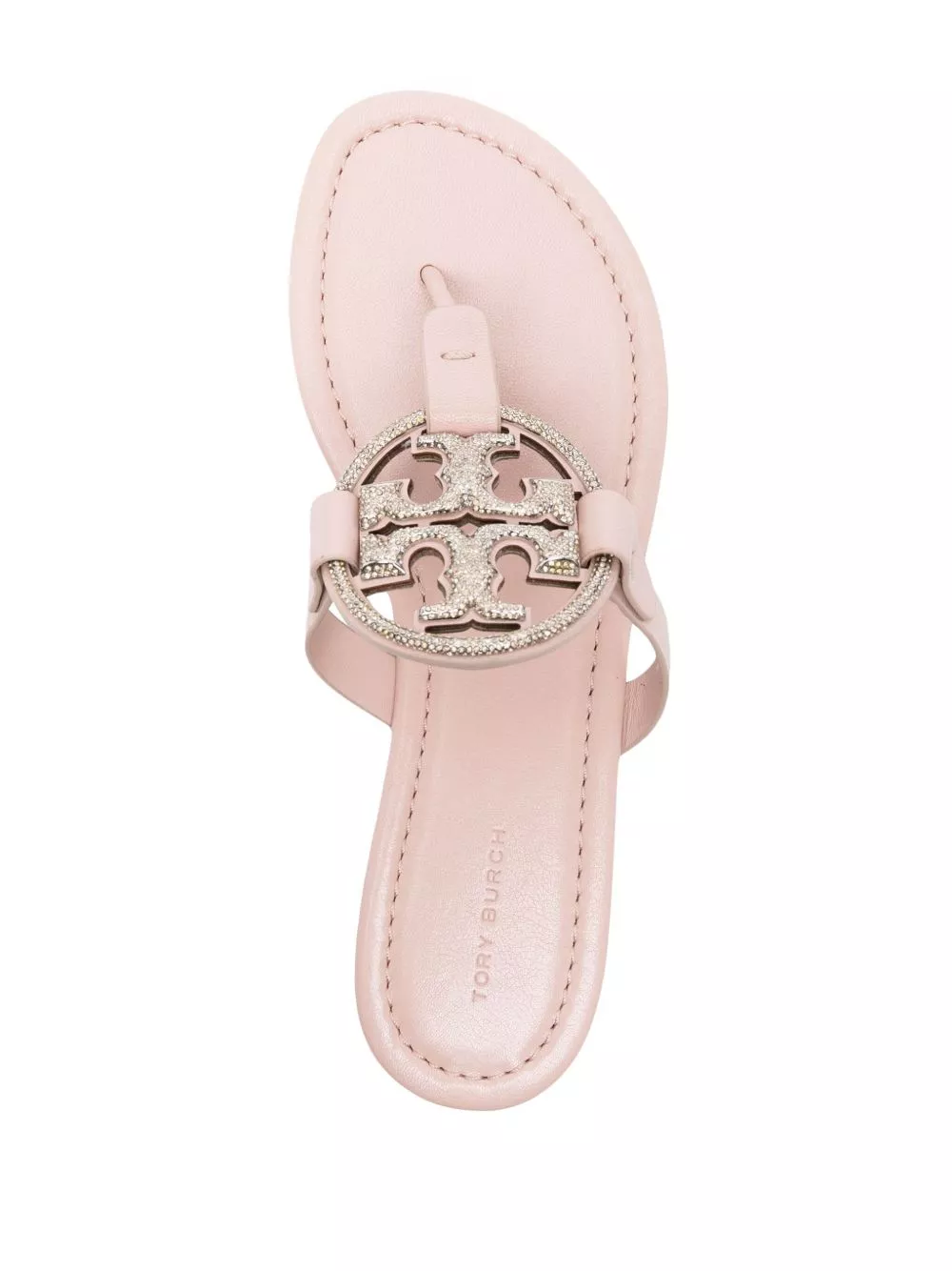 Cheap Tory Burch Miller Pave flip flops Women 0131