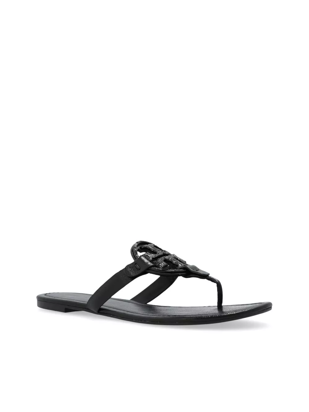 Affordable Tory Burch leather slides Women 0130