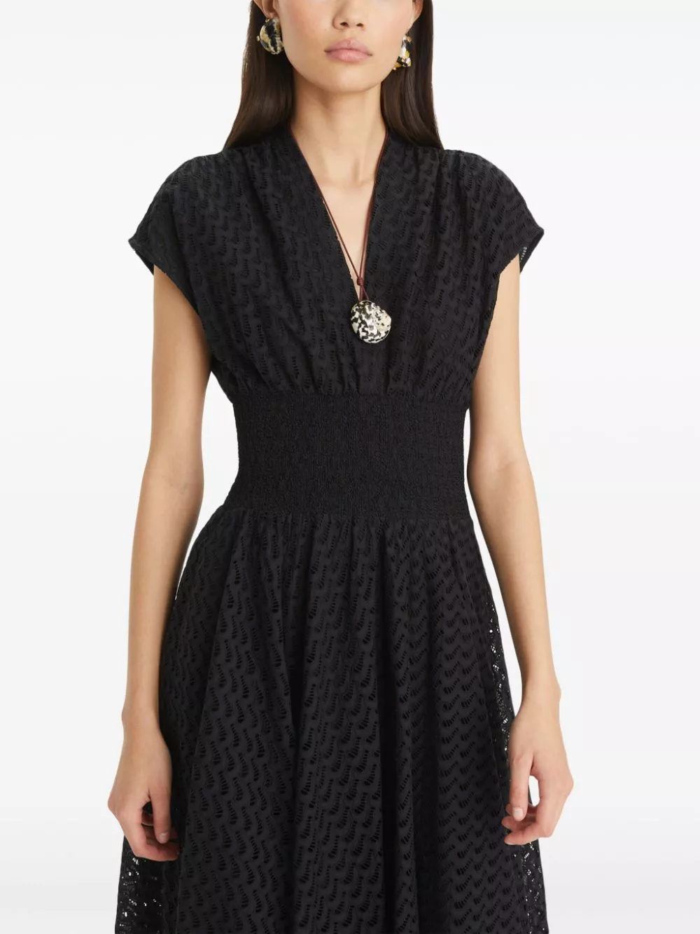 Affordable Tory Burch embroidered cotton dress Women 0128