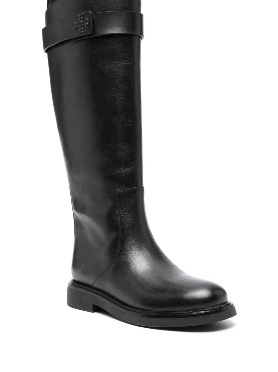 Affordable Women Tory knee leather boots Double Burch T 0222