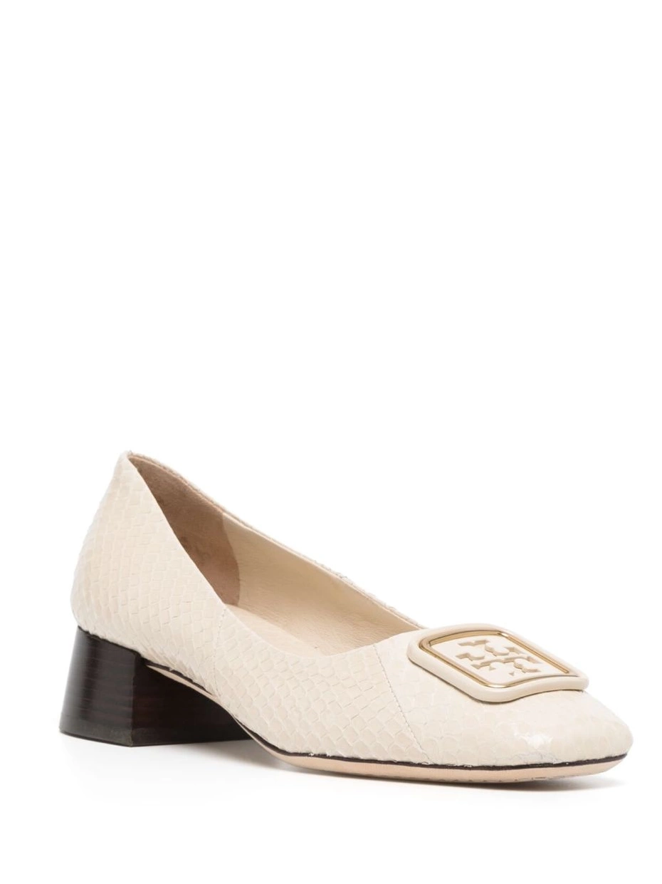 Affordable Burch Women logo-plaque Tory Georgia pumps 0215