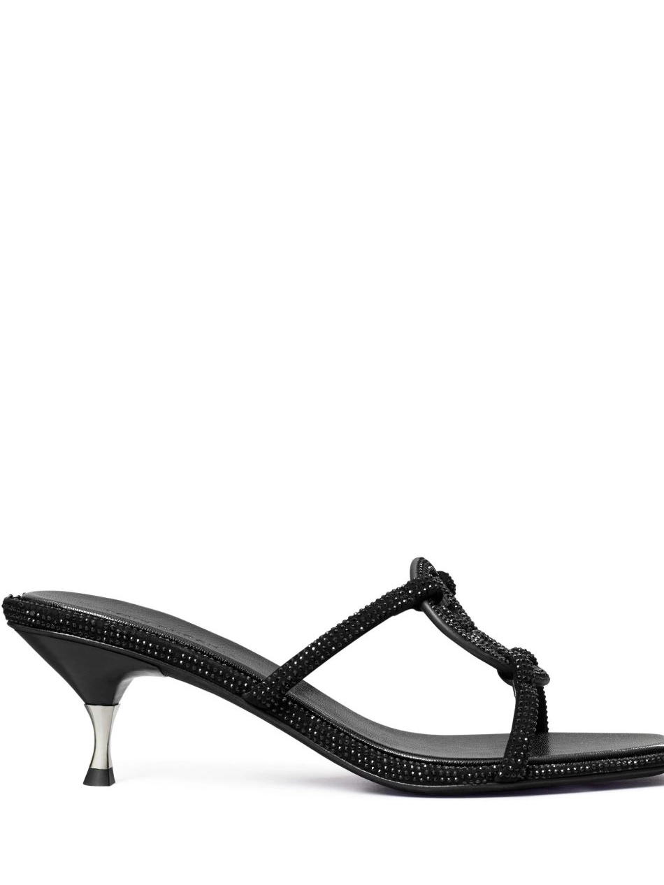 Cheap Tory 55mm Women Burch mules crystal-embellished Miller 0223