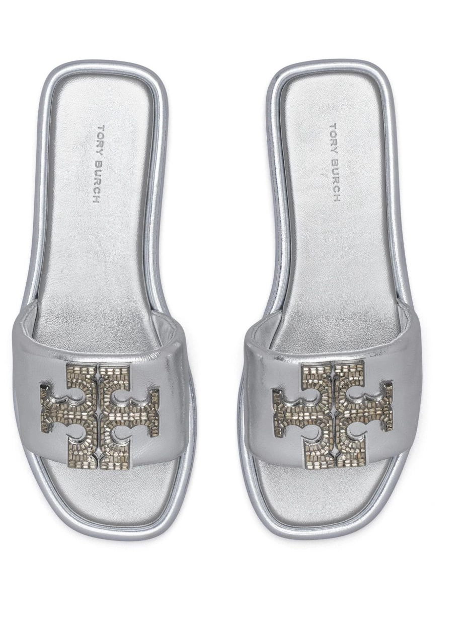 Affordable Tory slides Women Sport T Burch Deco Double 0219