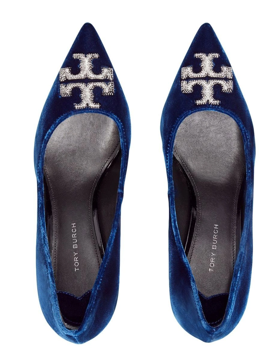 Affordable pave 100mm Women pumps Tory Burch Eleanor 0224