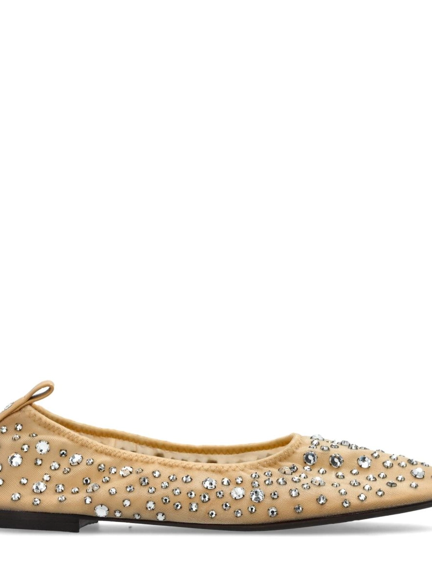 Cheap Women crystal Tory embellished ballerina shoes Burch 0217