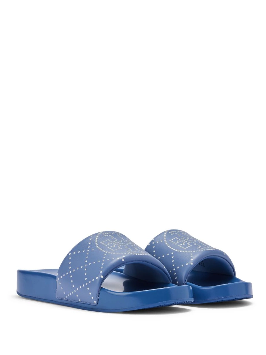 Affordable Burch Women slides Double Tory T 0216