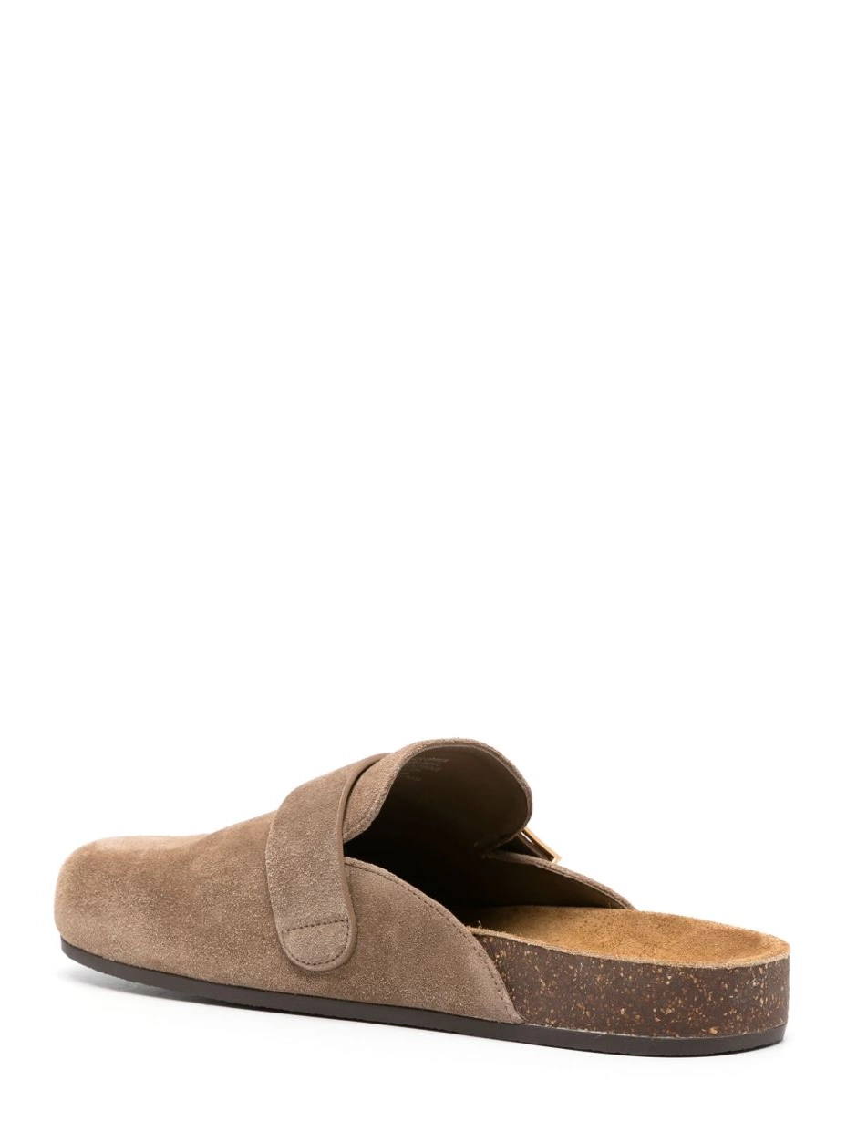 Affordable Burch Tory logo-plaque Women mules suede 0212