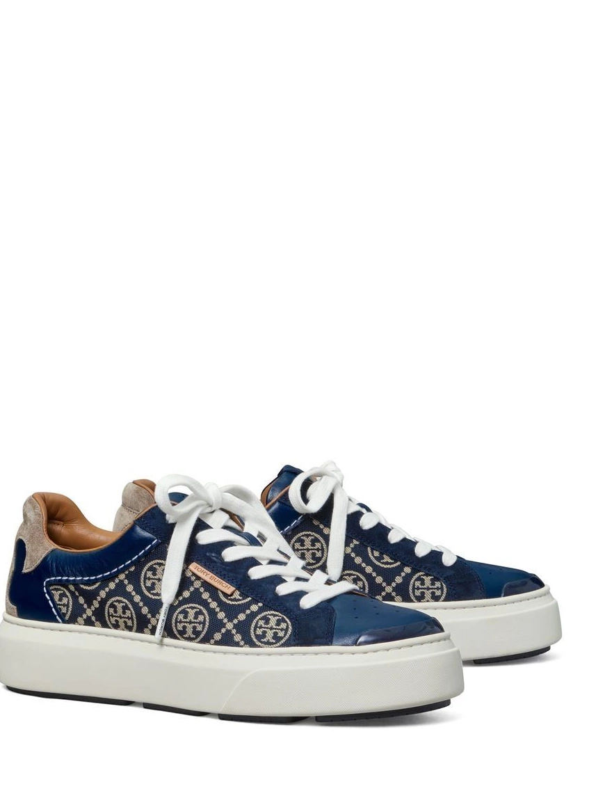 Affordable Tory Burch T Women Monogram sneakers Ladybug 0223