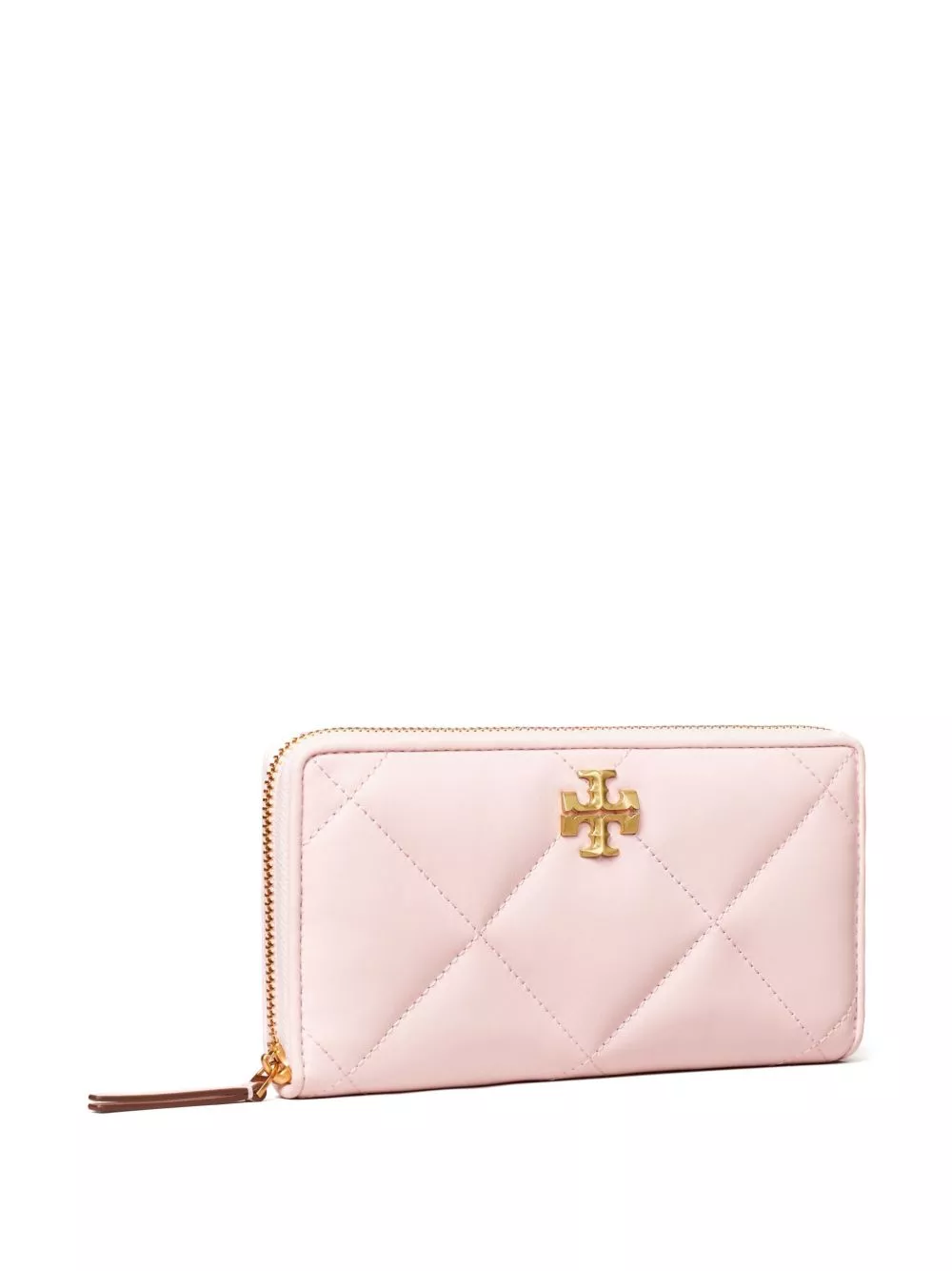 Cheap Tory Burch Kira diamond-quilted zipped continental wallet Women 0201