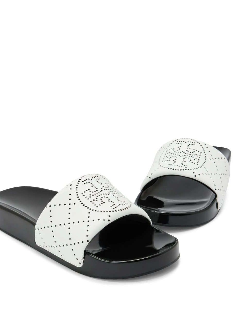 Affordable Women Double Burch T Tory slides pool 0225