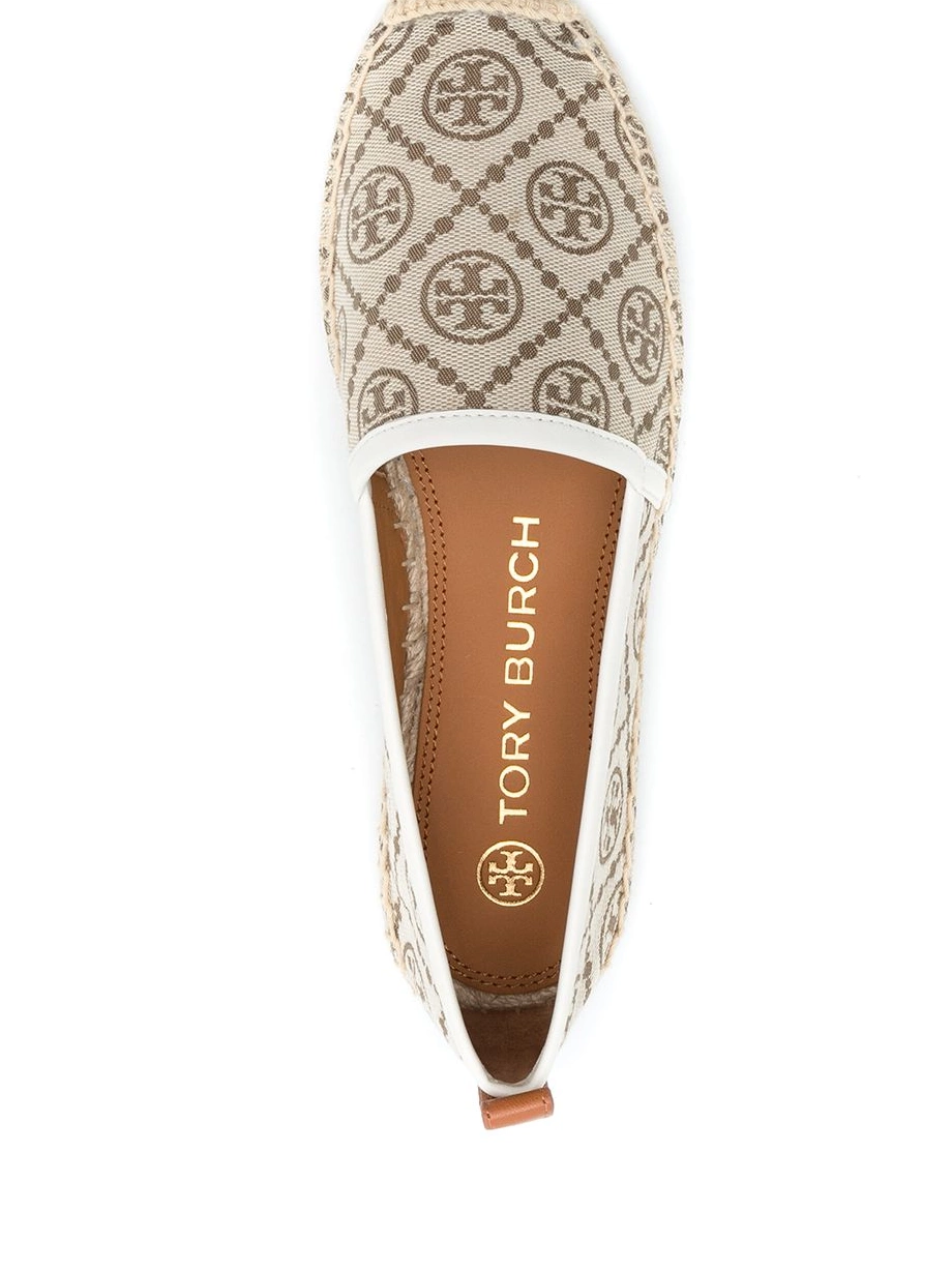 Cheap Women pattern espadrilles Tory T-monogram Burch 0220