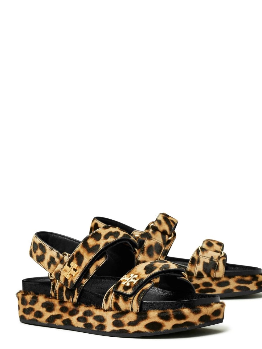 Cheap Burch Women Kira Tory sandals leopard 0223