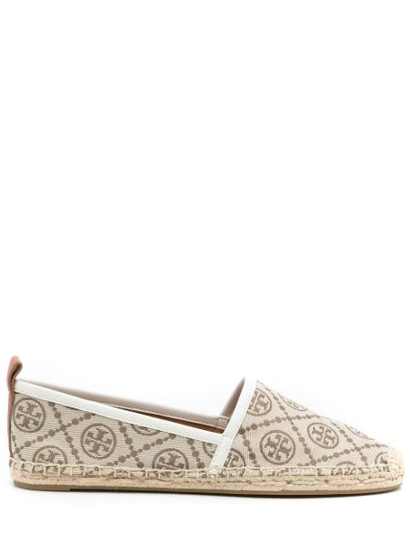 Affordable Burch T-monogram pattern Women Tory espadrilles 0220