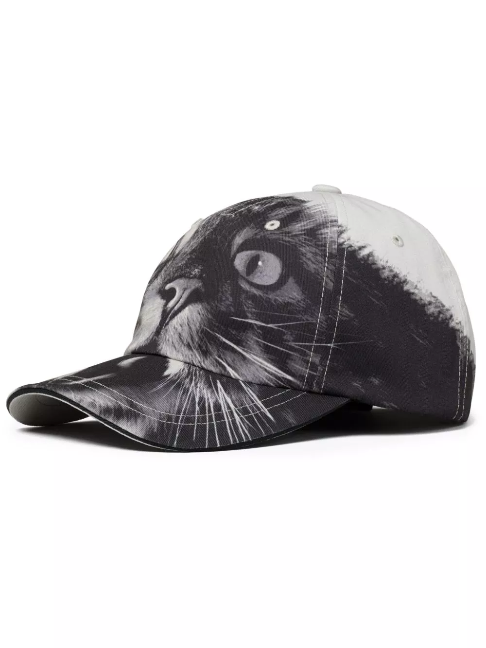 Cheap Tory Burch cat-print baseball cap Women 0201