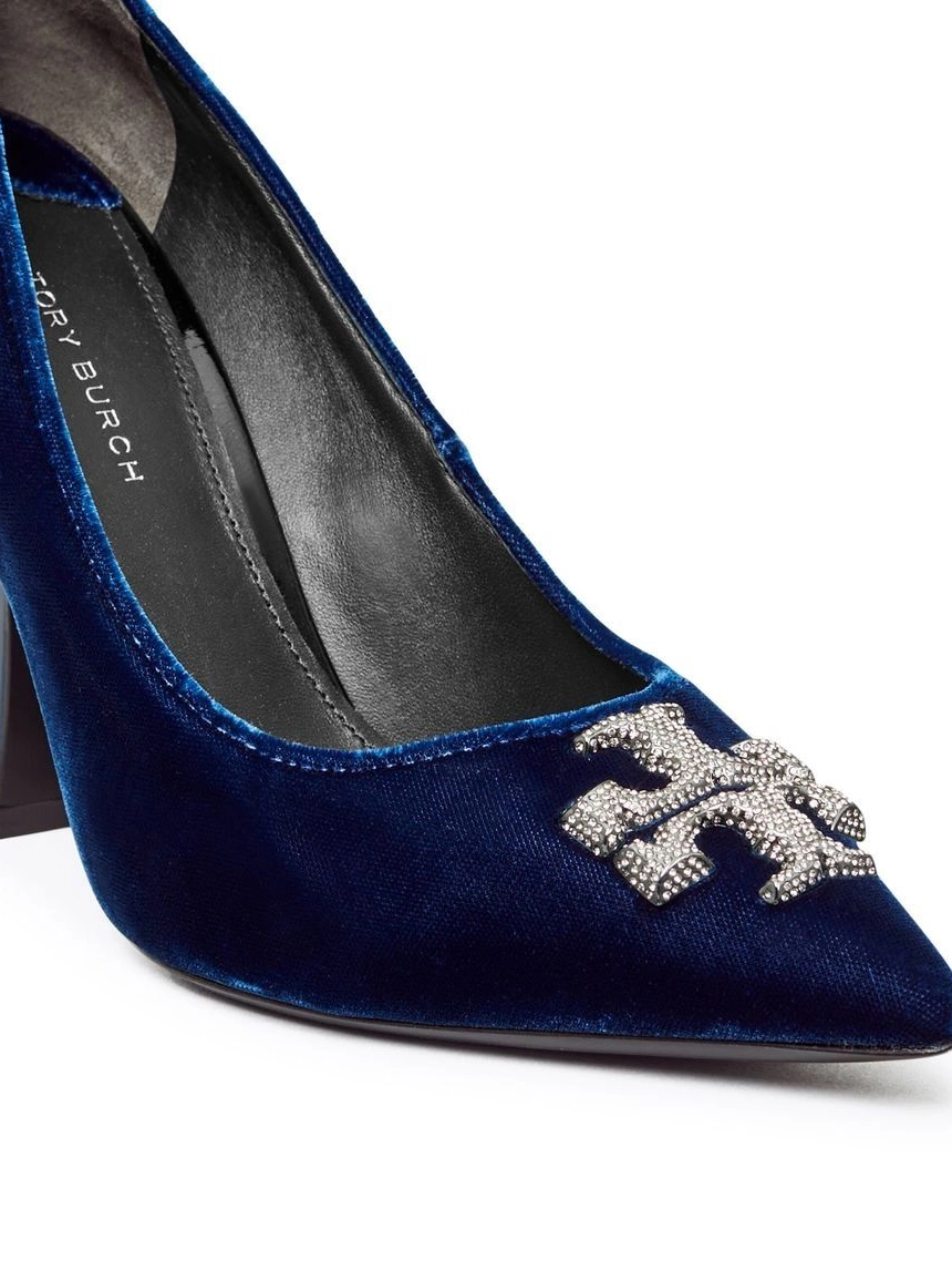 Affordable pave 100mm Women pumps Tory Burch Eleanor 0224