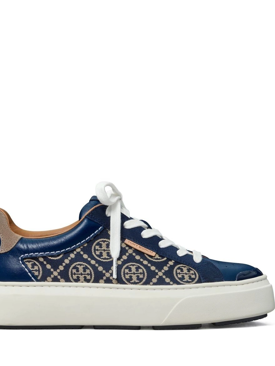 Affordable Tory Burch T Women Monogram sneakers Ladybug 0223