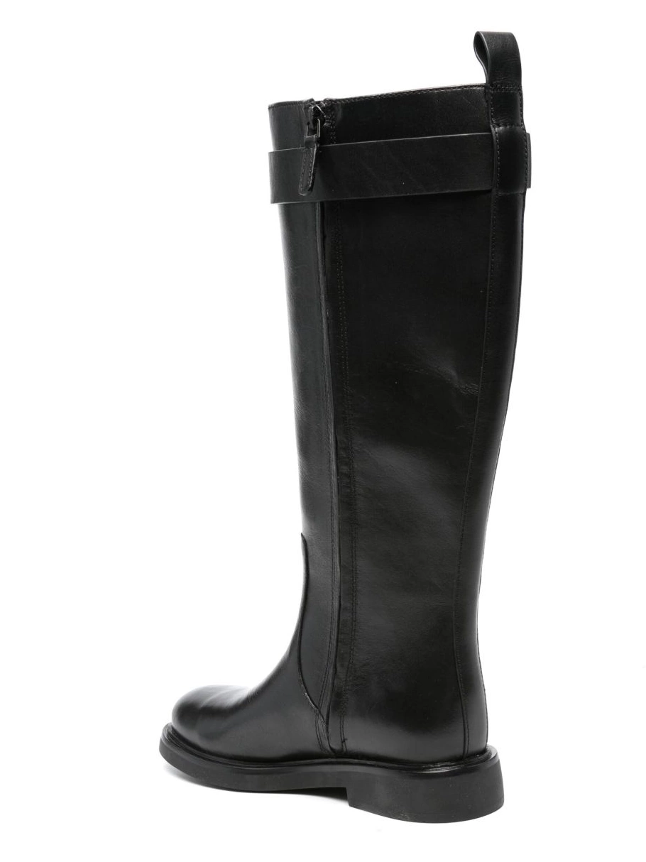 Affordable Women Tory knee leather boots Double Burch T 0222