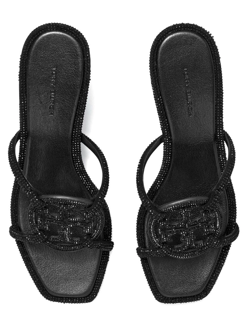 Cheap Tory 55mm Women Burch mules crystal-embellished Miller 0223