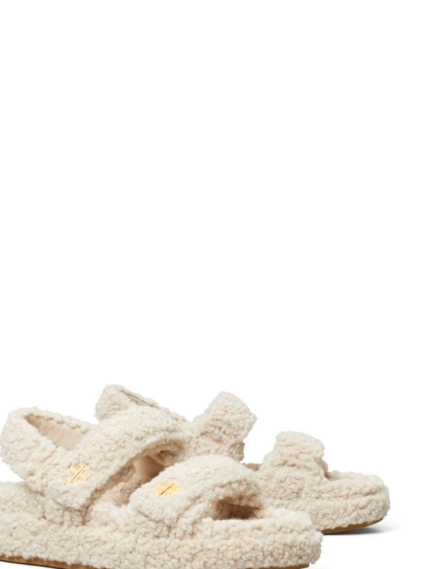 Affordable sandals Kira Burch faux-shearling Women Tory 0223