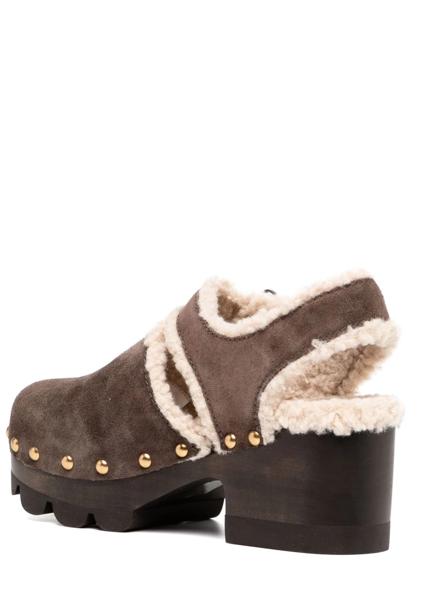 Affordable Burch clogs Tory shearling Women 0211