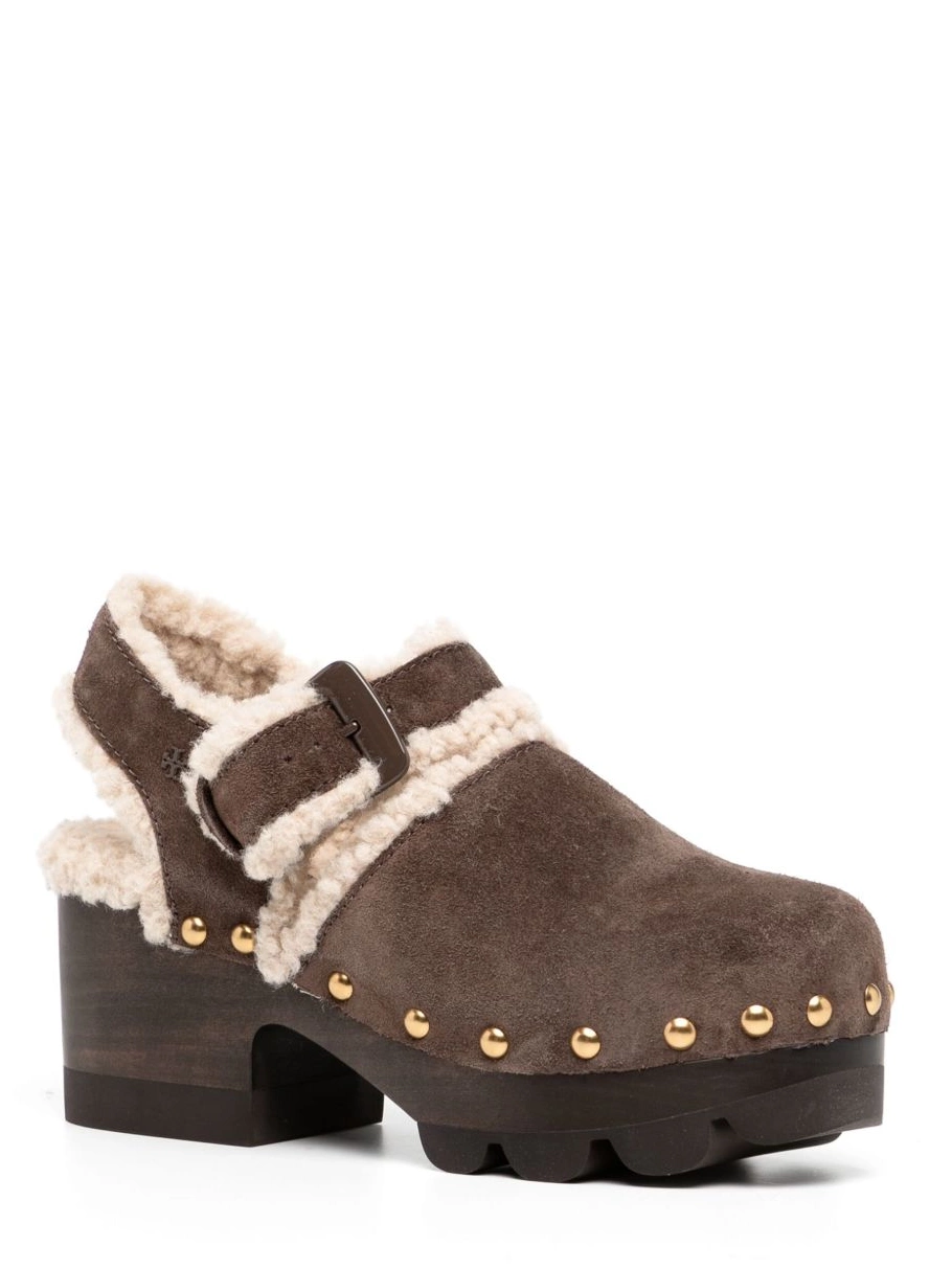 Affordable Burch clogs Tory shearling Women 0211