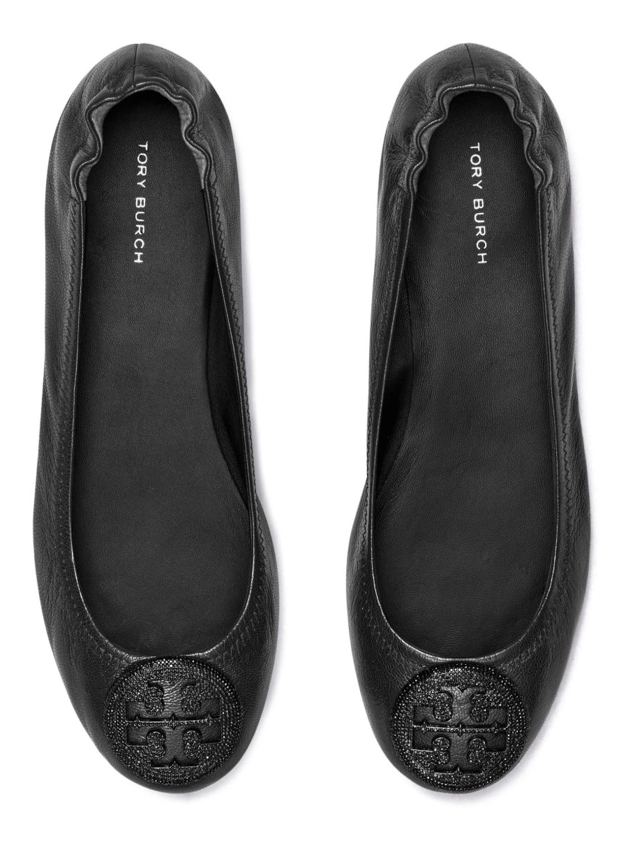 Cheap shoes ballerina Women Tory Burch Minnie logo-plaque 0223