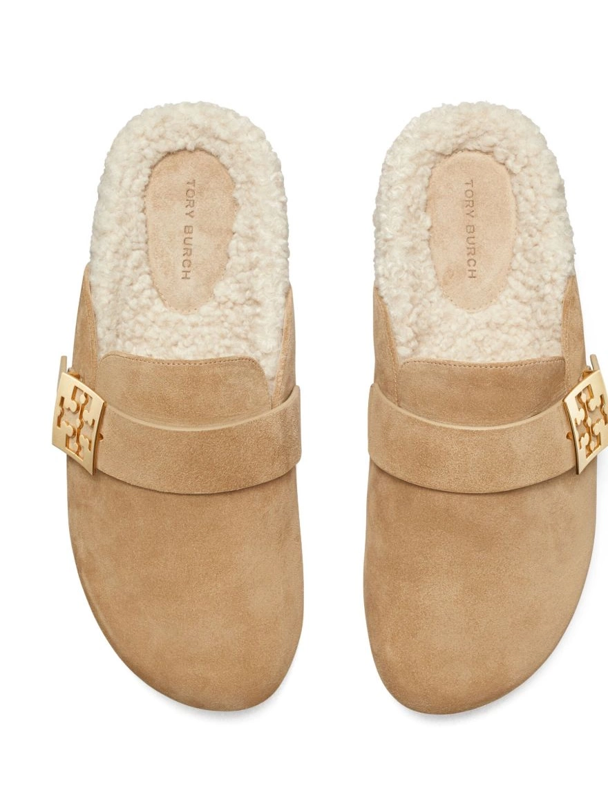 Affordable Shearling Women Burch Tory Mellow mule 0221