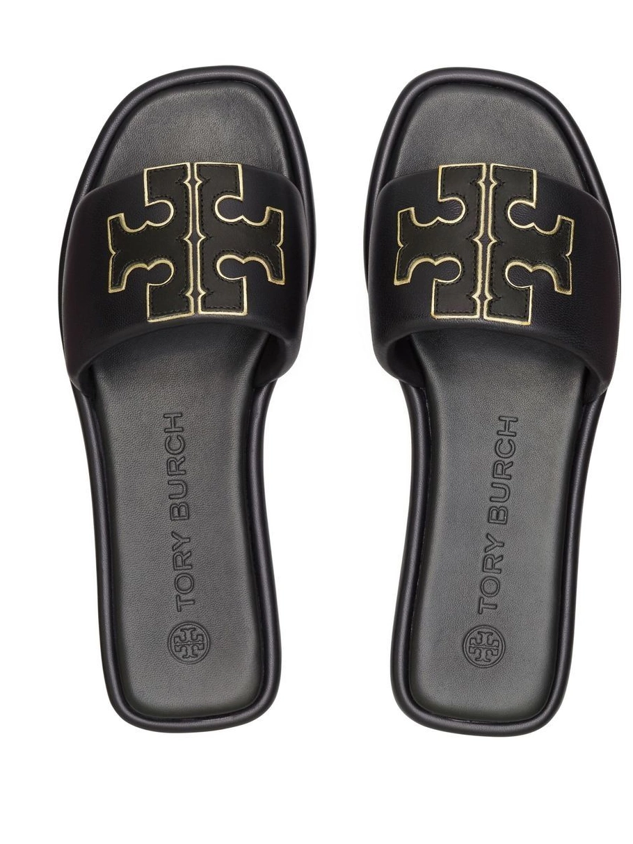 Cheap Tory Double Women Sport slides T Burch 0219