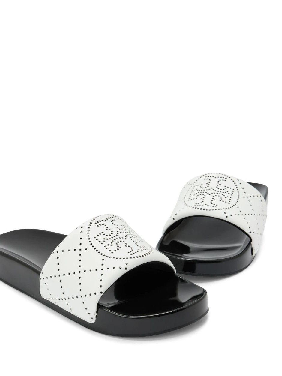 Cheap Women T Burch Double Tory pool slides 0308